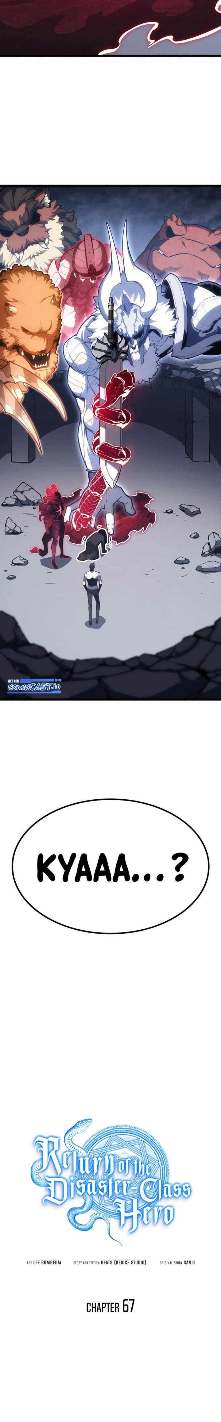 A Disaster-Class Hero Has Returned Chap 68 - Next Chap 69