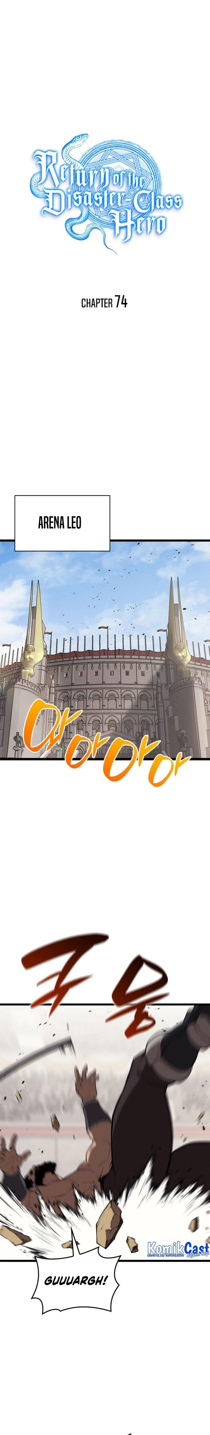 A Disaster-Class Hero Has Returned Chap 74 - Next Chap 75