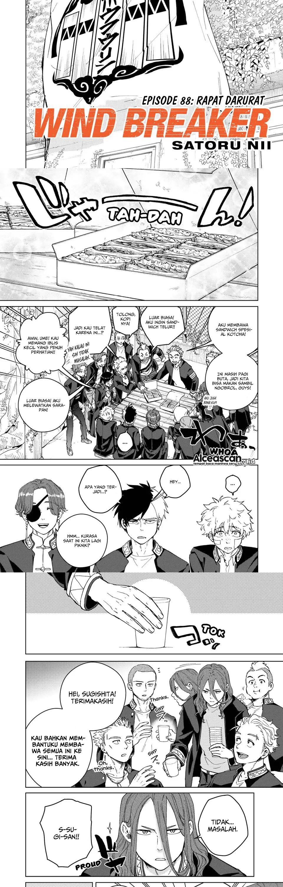 Wind Breaker (NII Satoru) Chap 88 - Next Chap 89