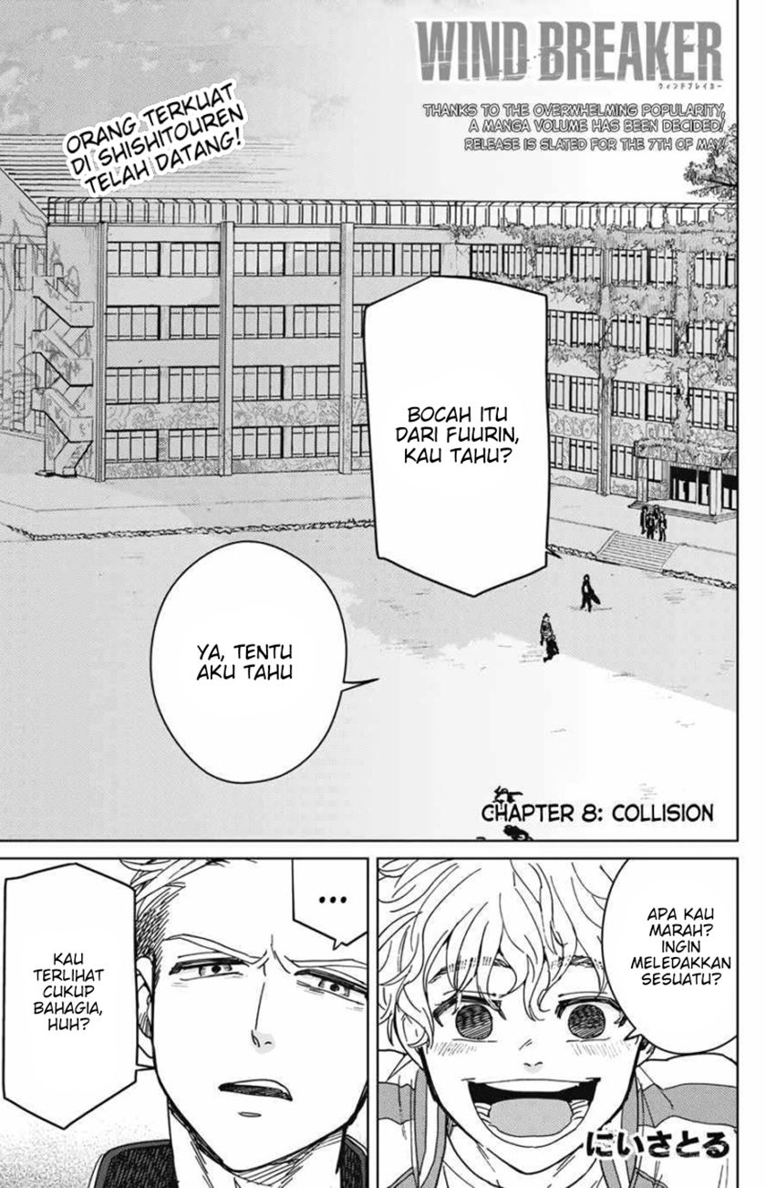 Wind Breaker (NII Satoru) Chap 8 - Next Chap 9