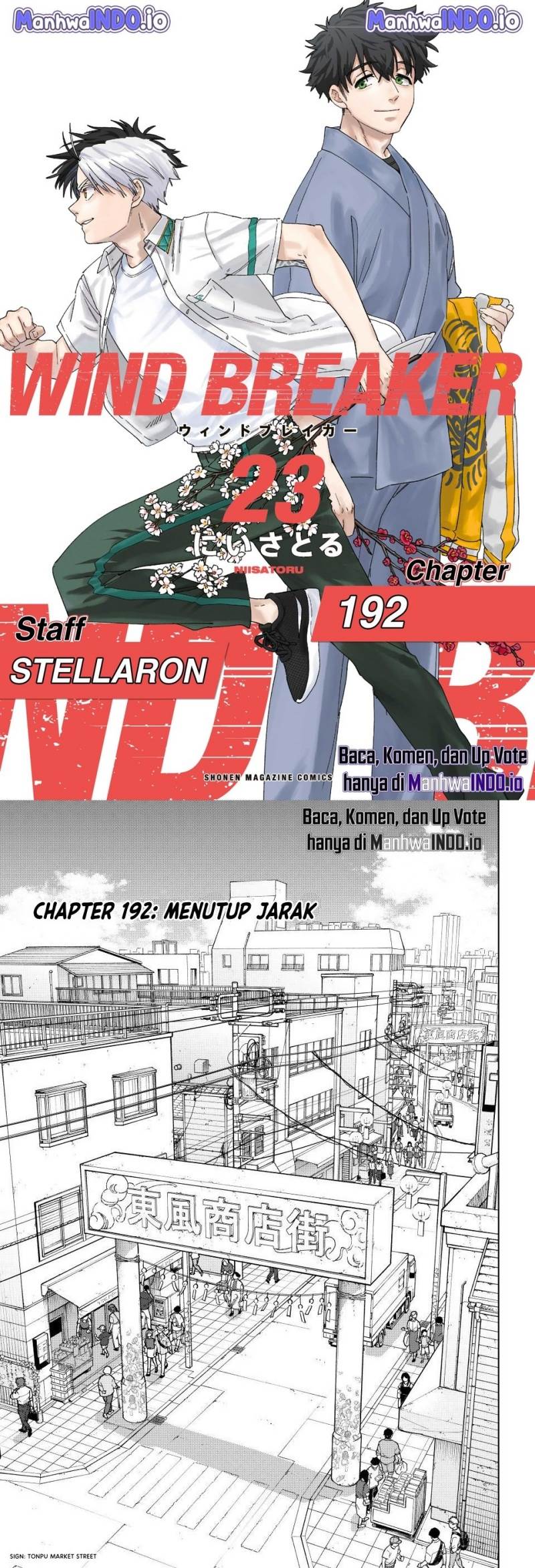 Wind Breaker (NII Satoru) Chap 192 - Next Chap 193