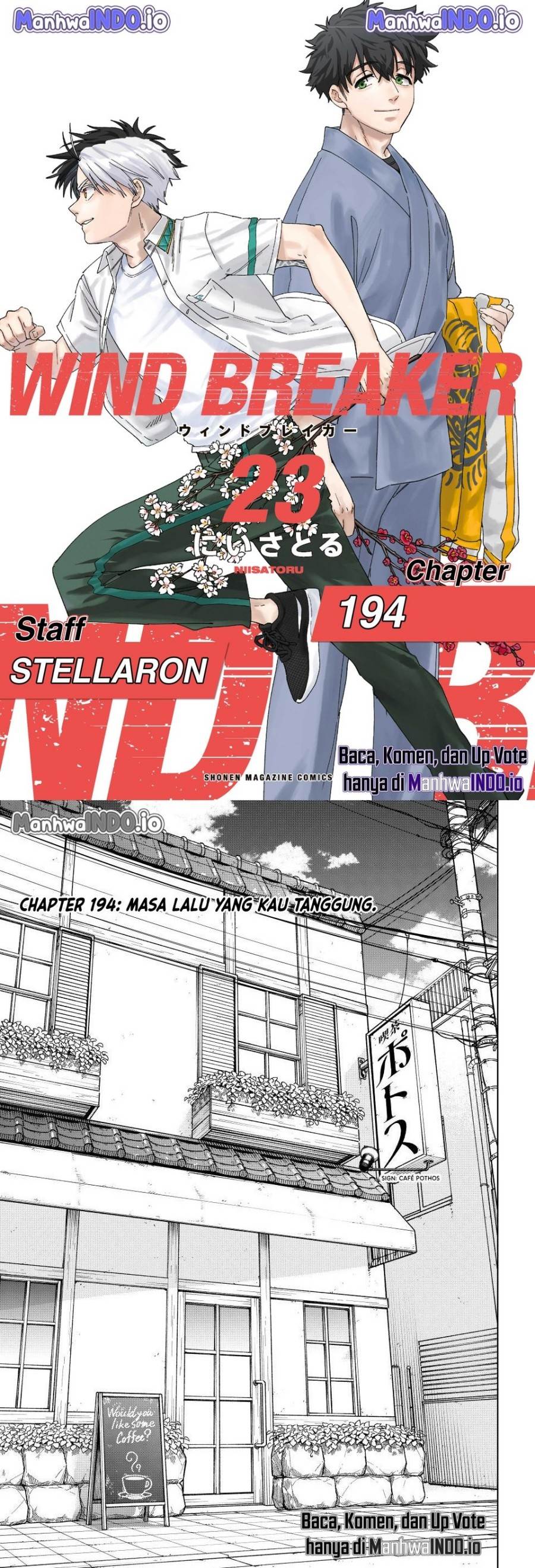 Wind Breaker (NII Satoru) Chap 194 - Next Chap 195