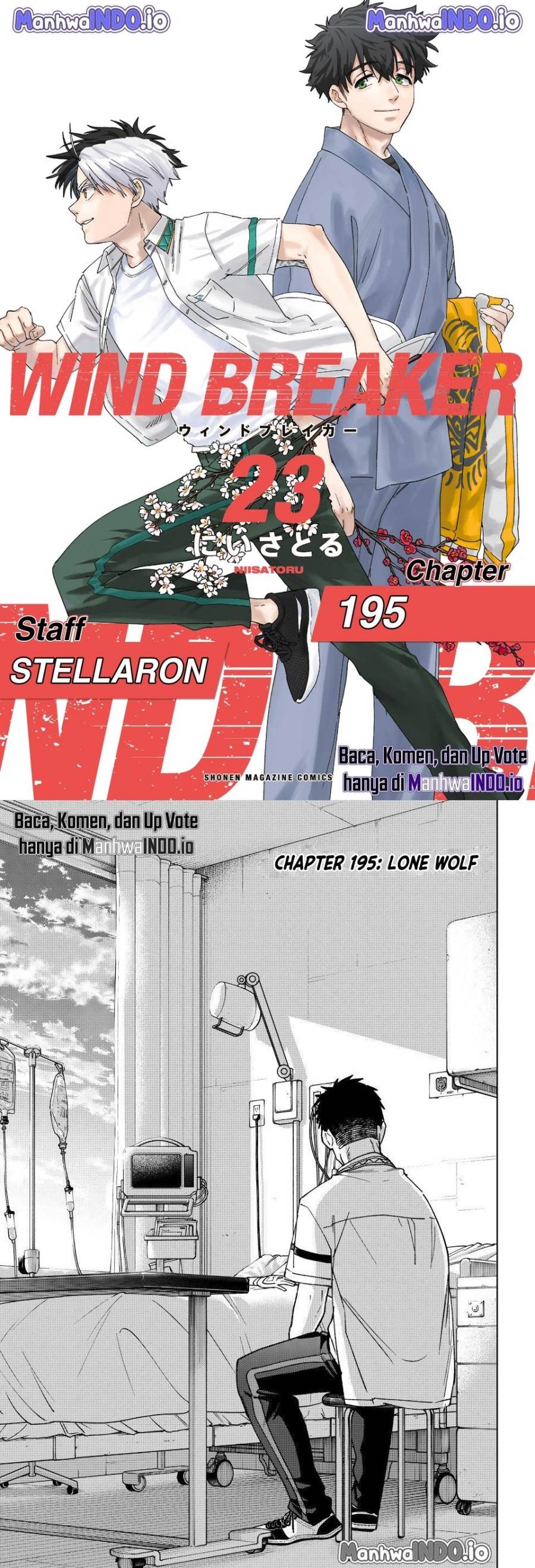 Wind Breaker (NII Satoru) Chap 195 - Next Chap 196