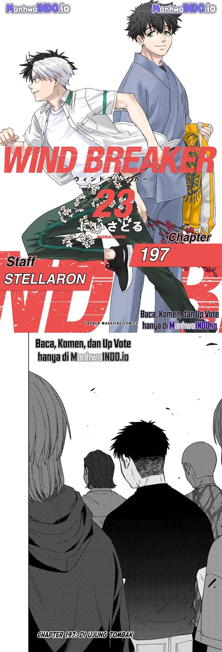 Wind Breaker (NII Satoru) Chap 197 - Next Chap 198