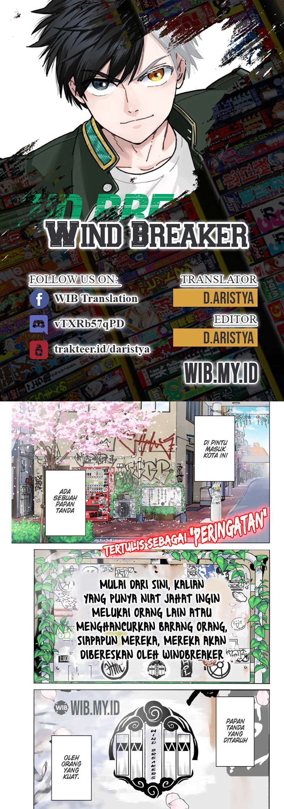 Wind Breaker (NII Satoru) Chap 1.1 - Next Chap 2.1
