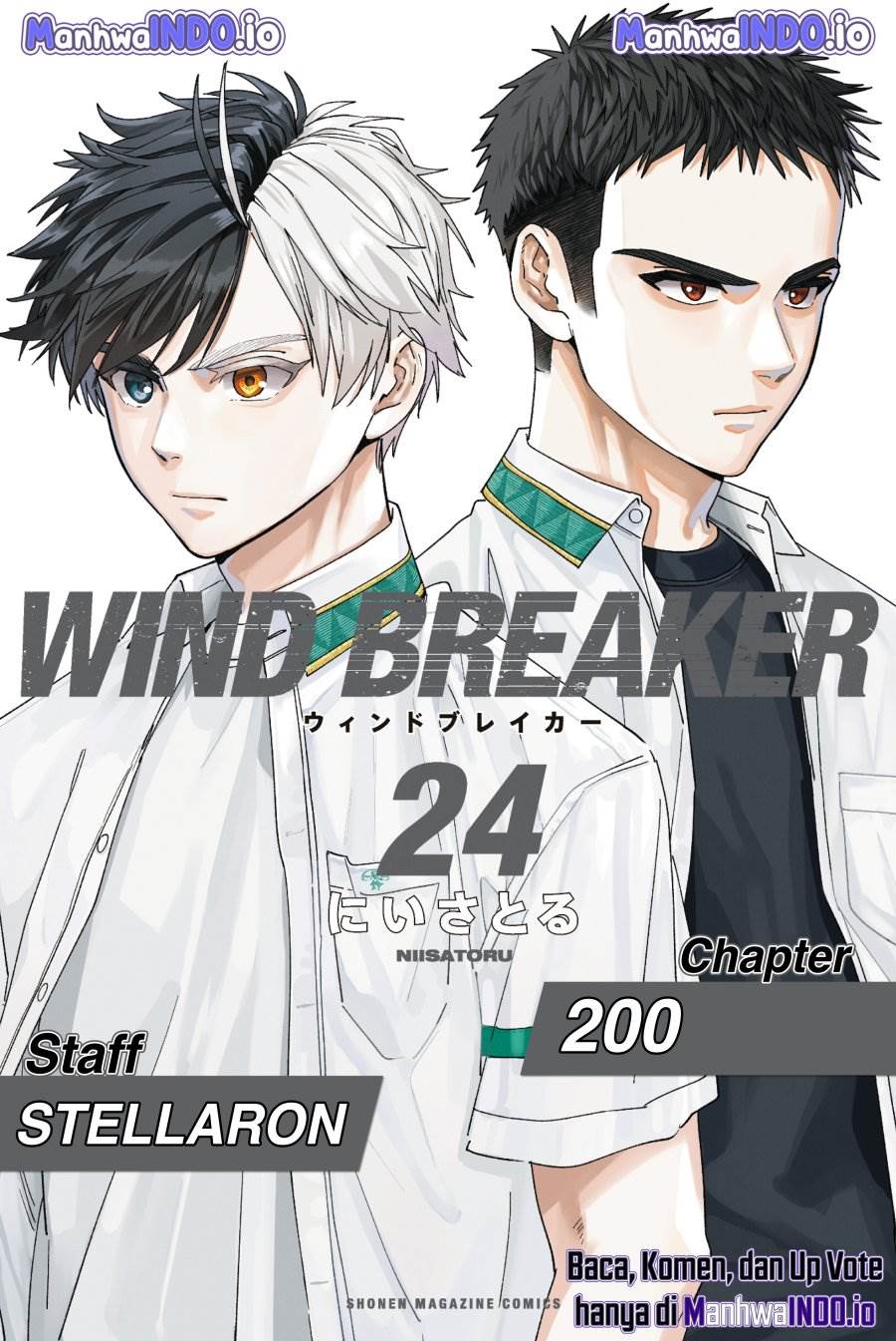 Wind Breaker (NII Satoru) Chap 200 - Next Chap 201