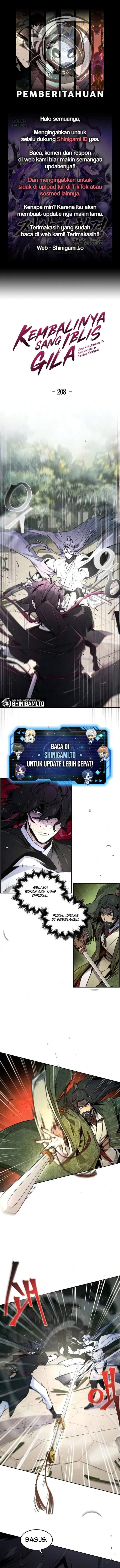 Return of the Mad Demon Chap 208 - Next Chap 209