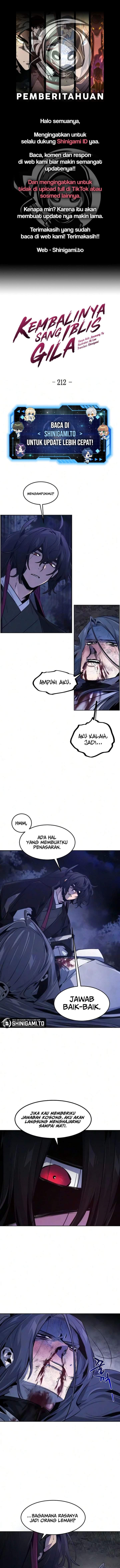 Return of the Mad Demon Chap 212 - Next Chap 213