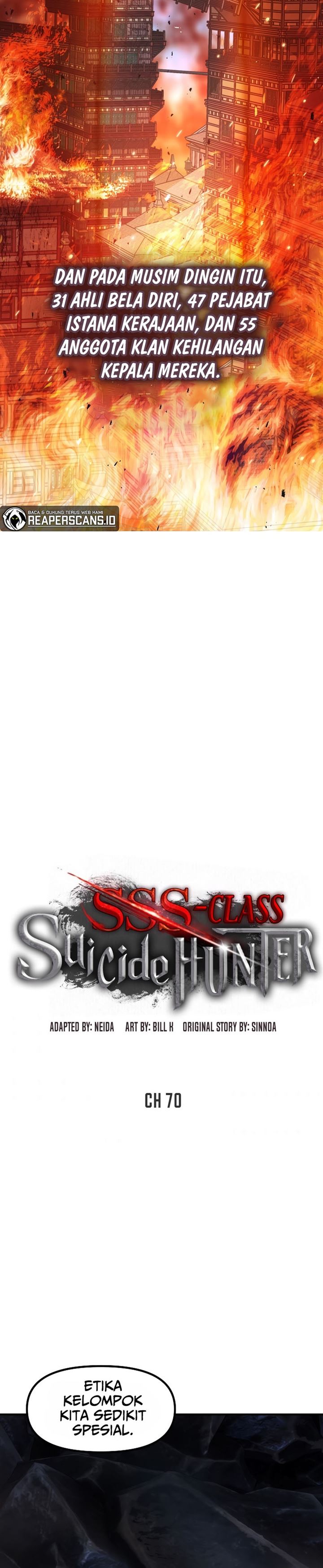 SSS-Class Suicide Hunter Chap 70 - Next Chap 71