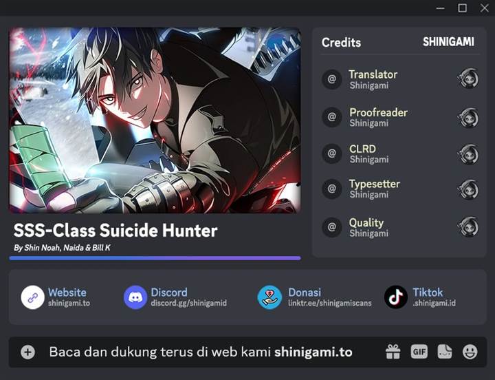 SSS-Class Suicide Hunter Chap 151 - Next Chap 152