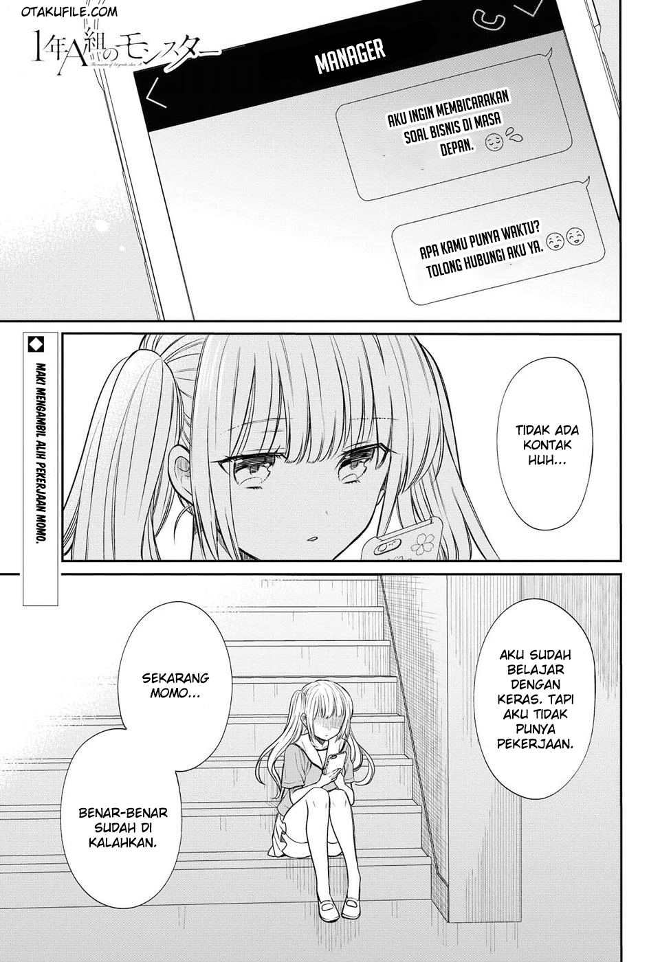 1-nen A-gumi no Monster Chap 8 - Next Chap 9