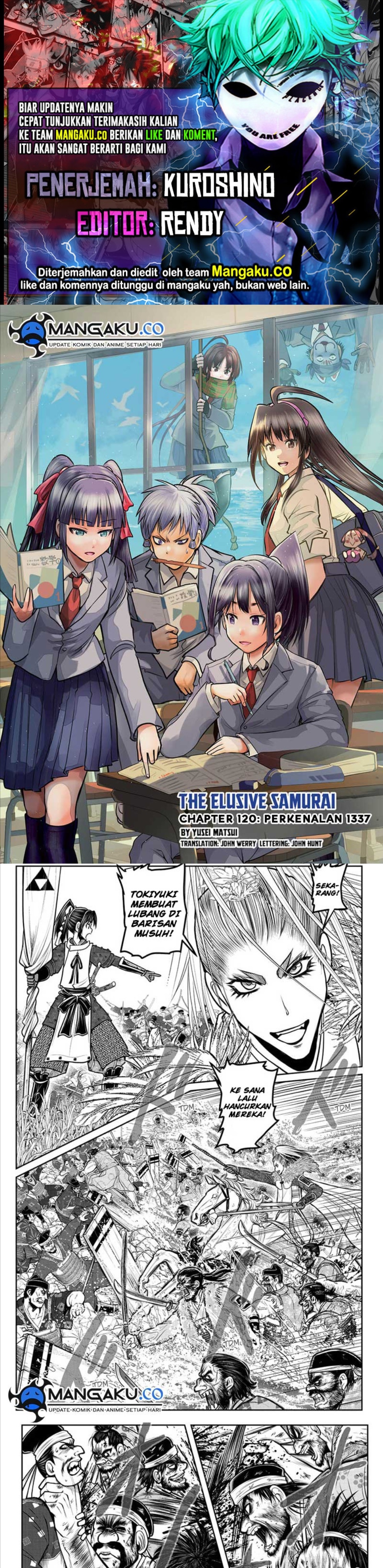 The Elusive Samurai Chap 120 - Next Chap 121