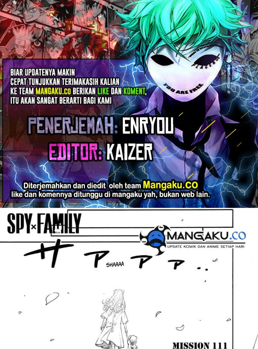 Spy X Family Chap 111 - Next Chap 112