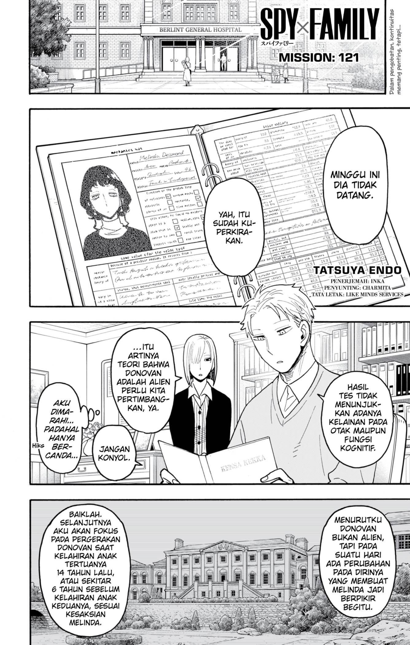 Spy X Family Chap 121 - Next Chap 122