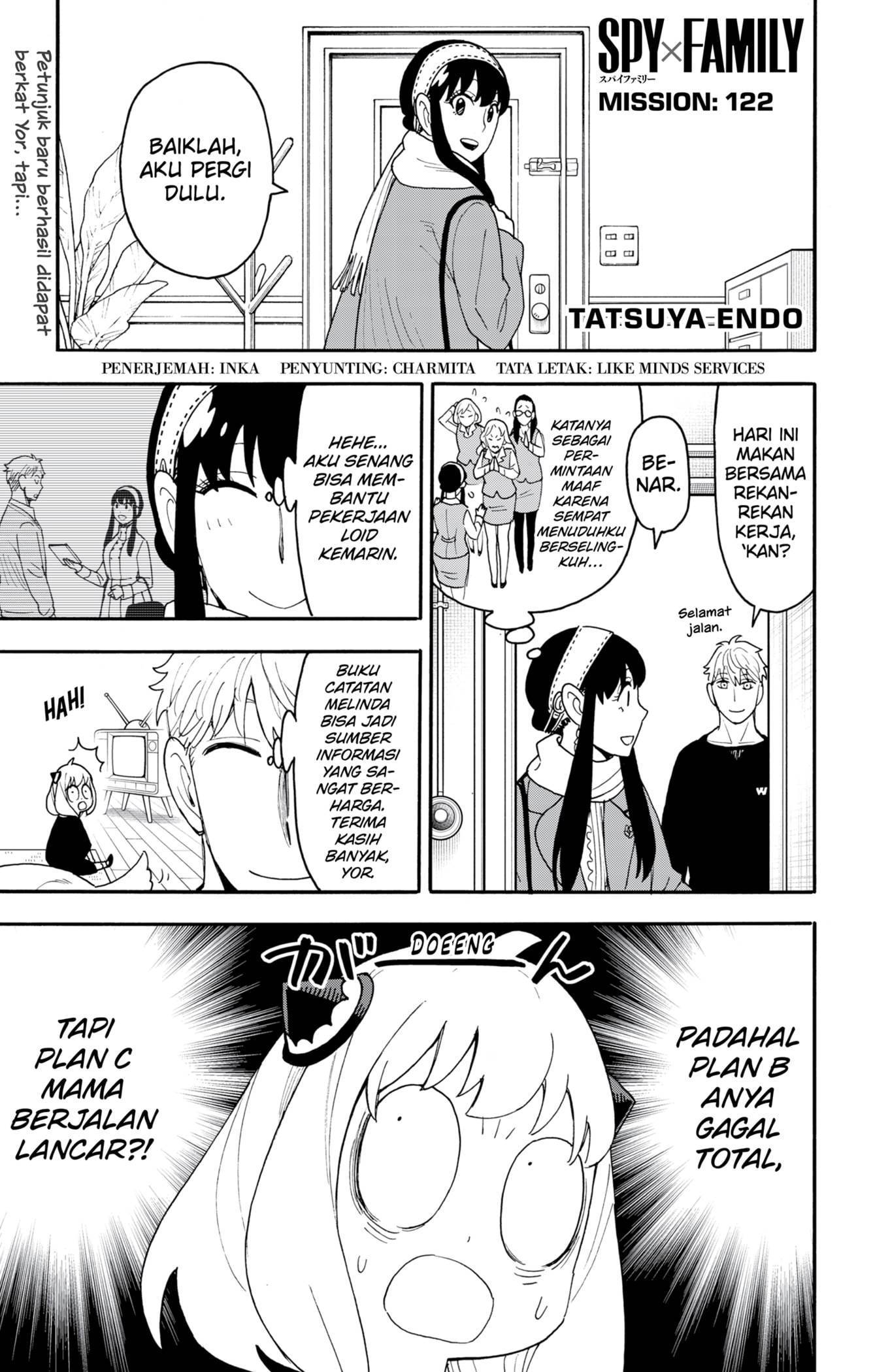 Spy X Family Chap 122 - Next Chap 123