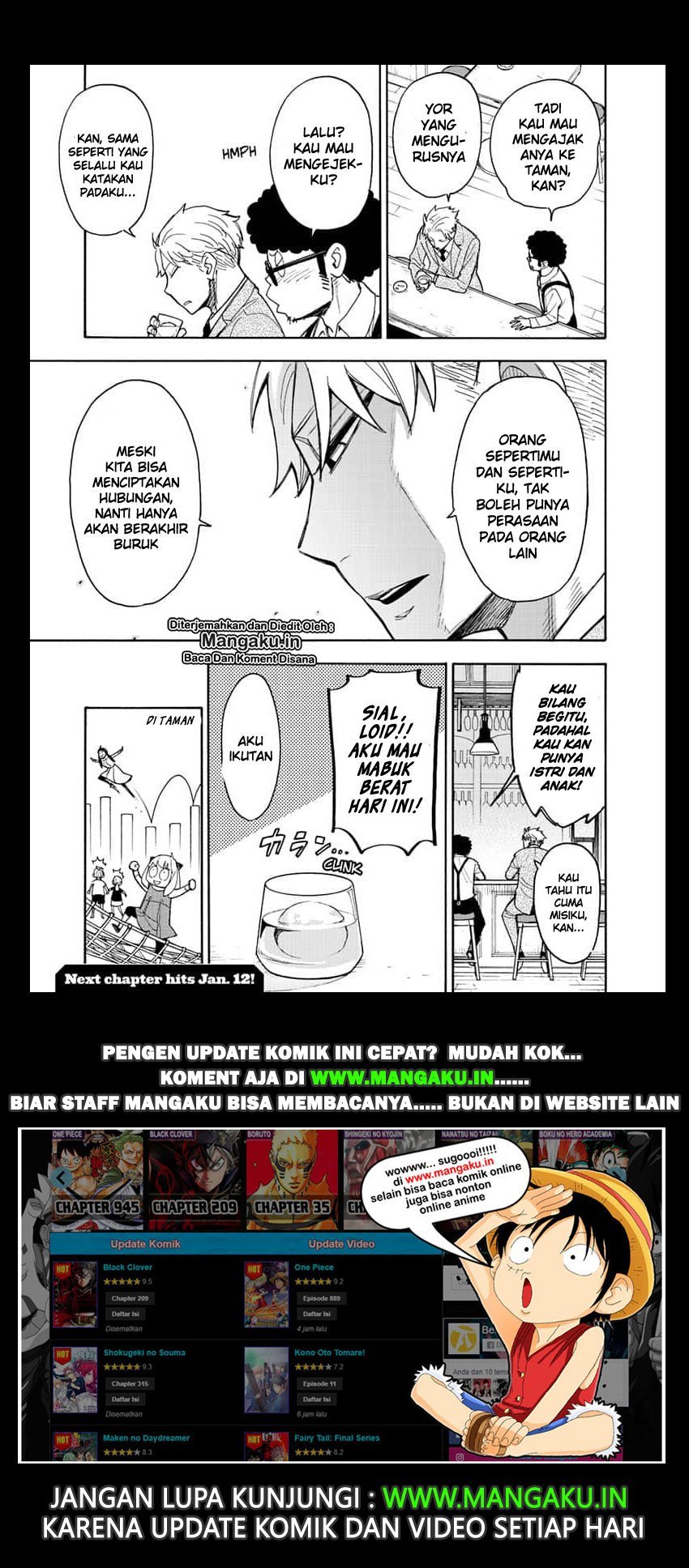 Spy X Family Chap 18.5 - Next Chap 19.5