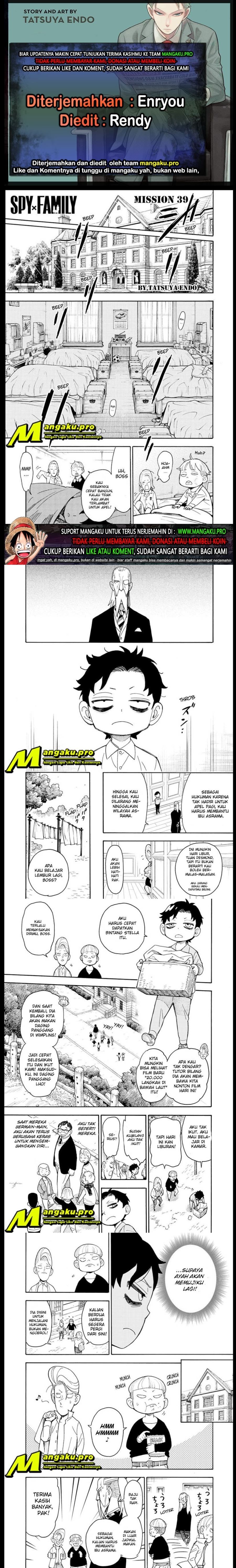 Spy X Family Chap 39 - Next Chap 40