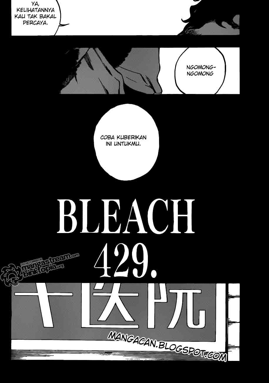 Bleach Chap 429 - Next Chap 430