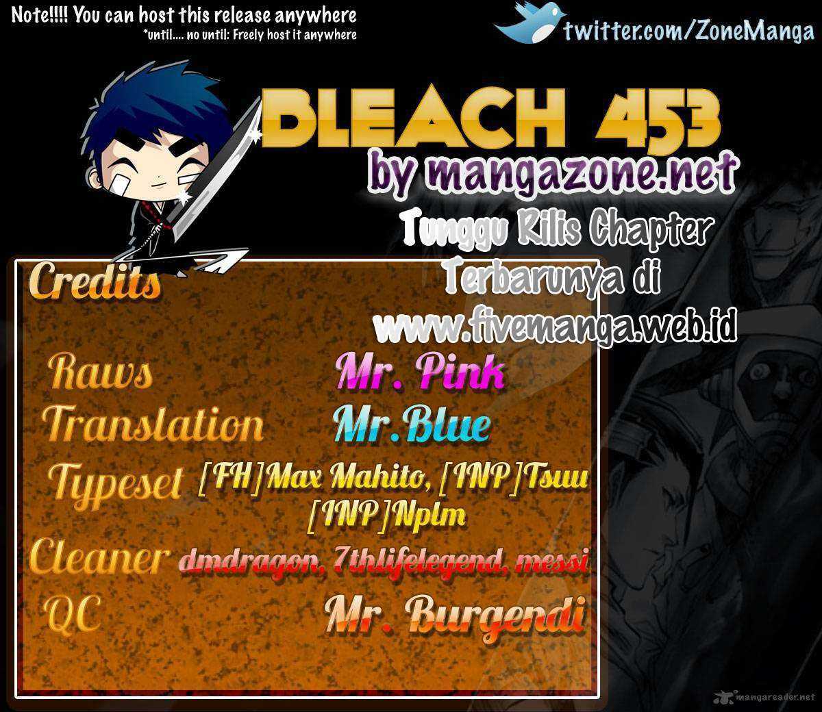 Bleach Chap 452 - Next Chap 453