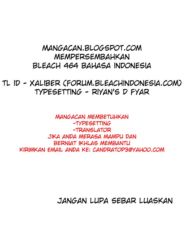 Bleach Chap 464 - Next Chap 465