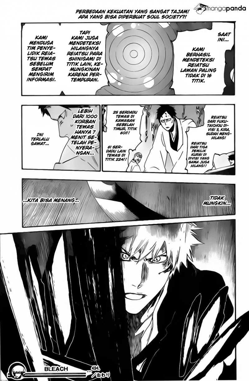 Bleach Chap 494 - Next Chap 495
