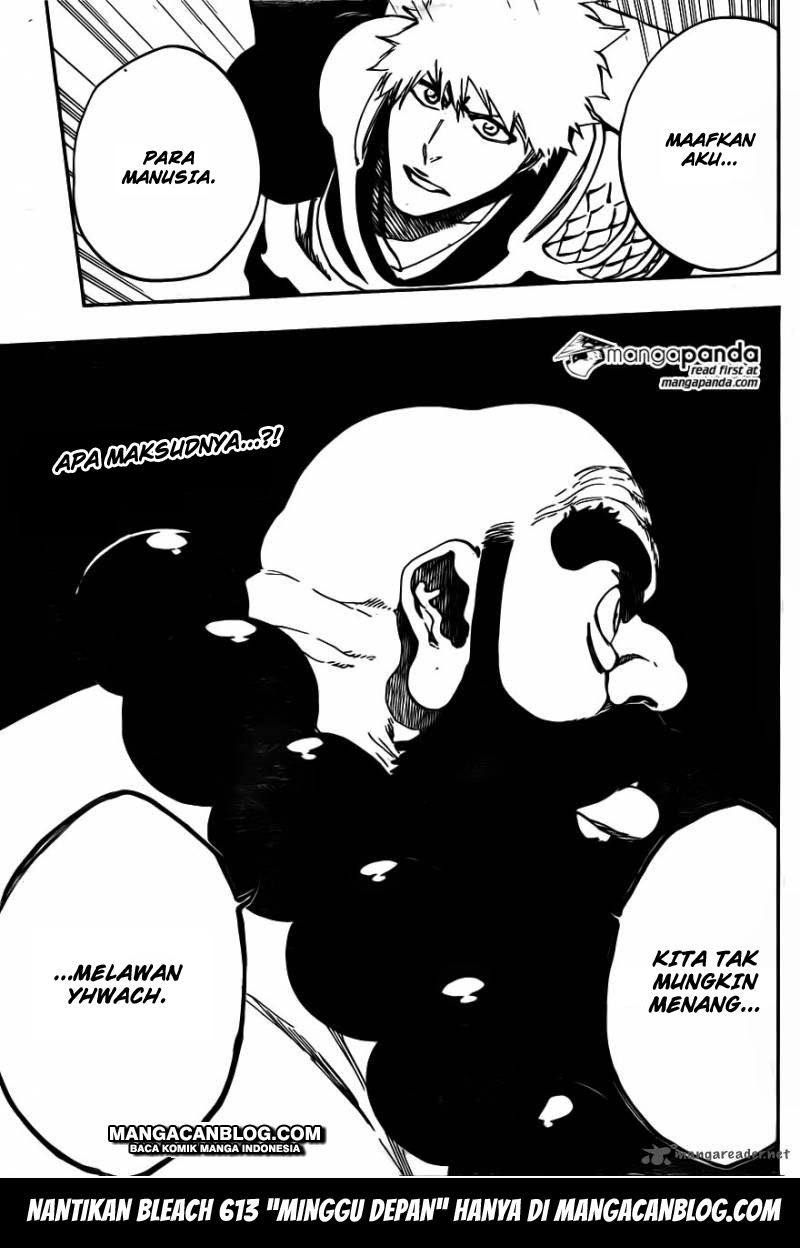 Bleach Chap 612 - Next Chap 613