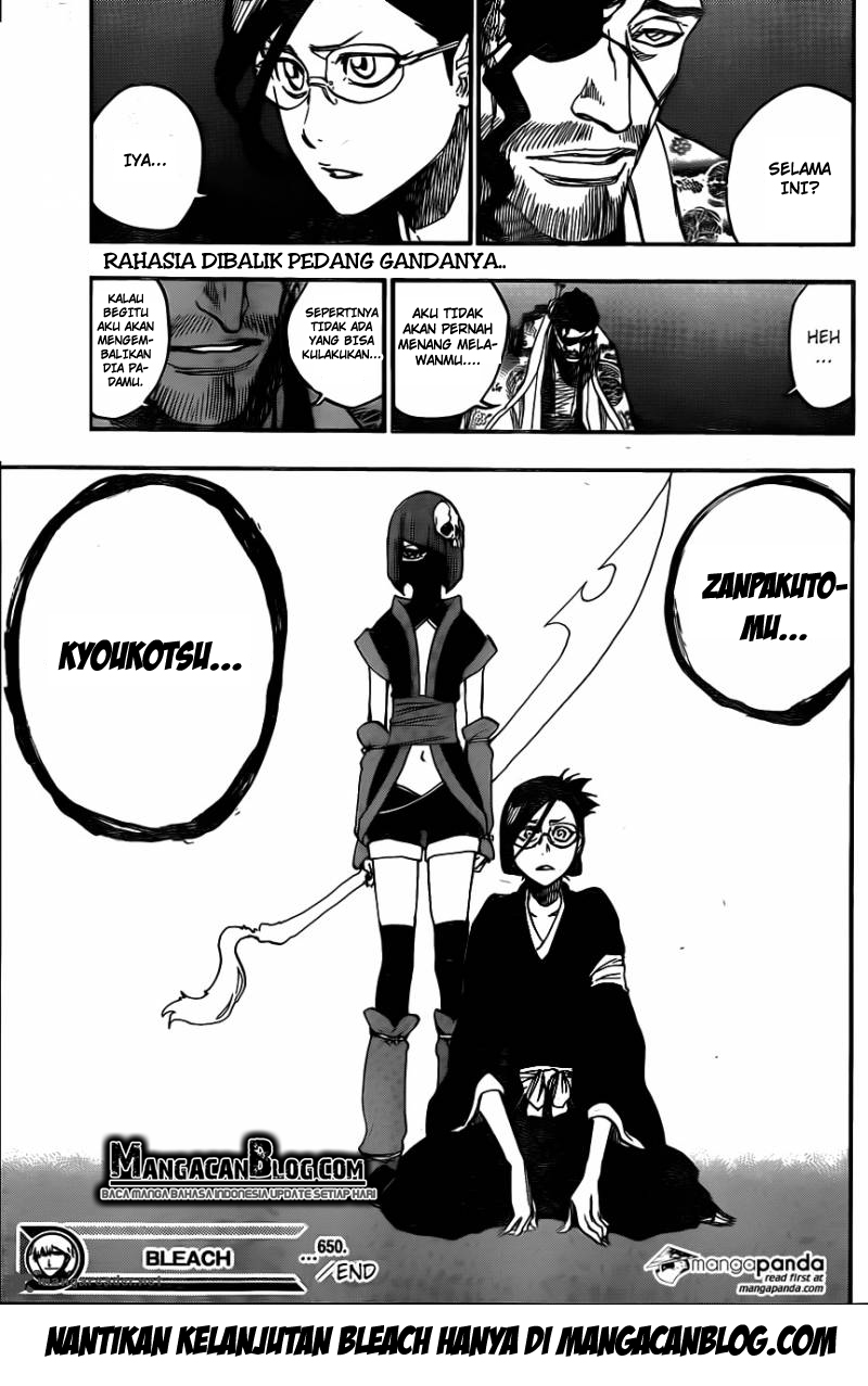 Bleach Chap 650 - Next Chap 651