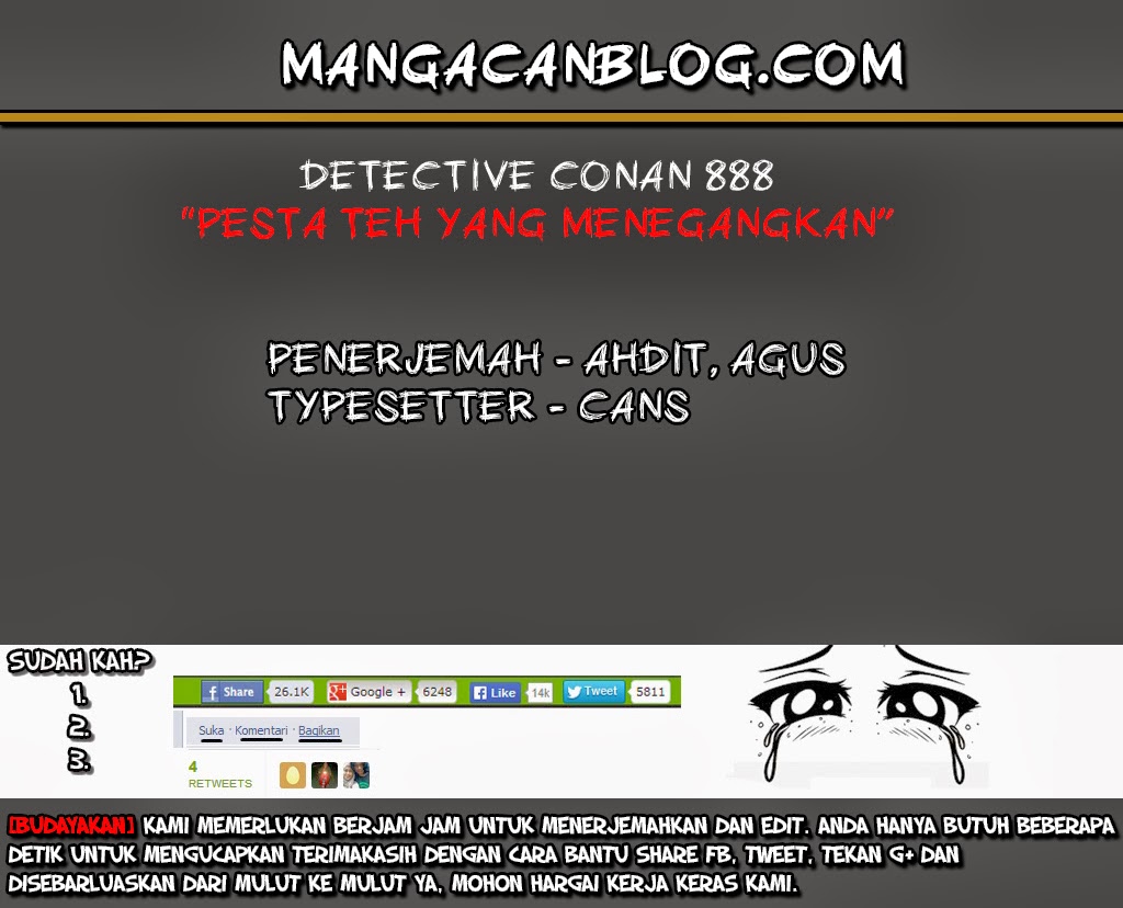 Detective Conan Chap 888 - Next Chap 889