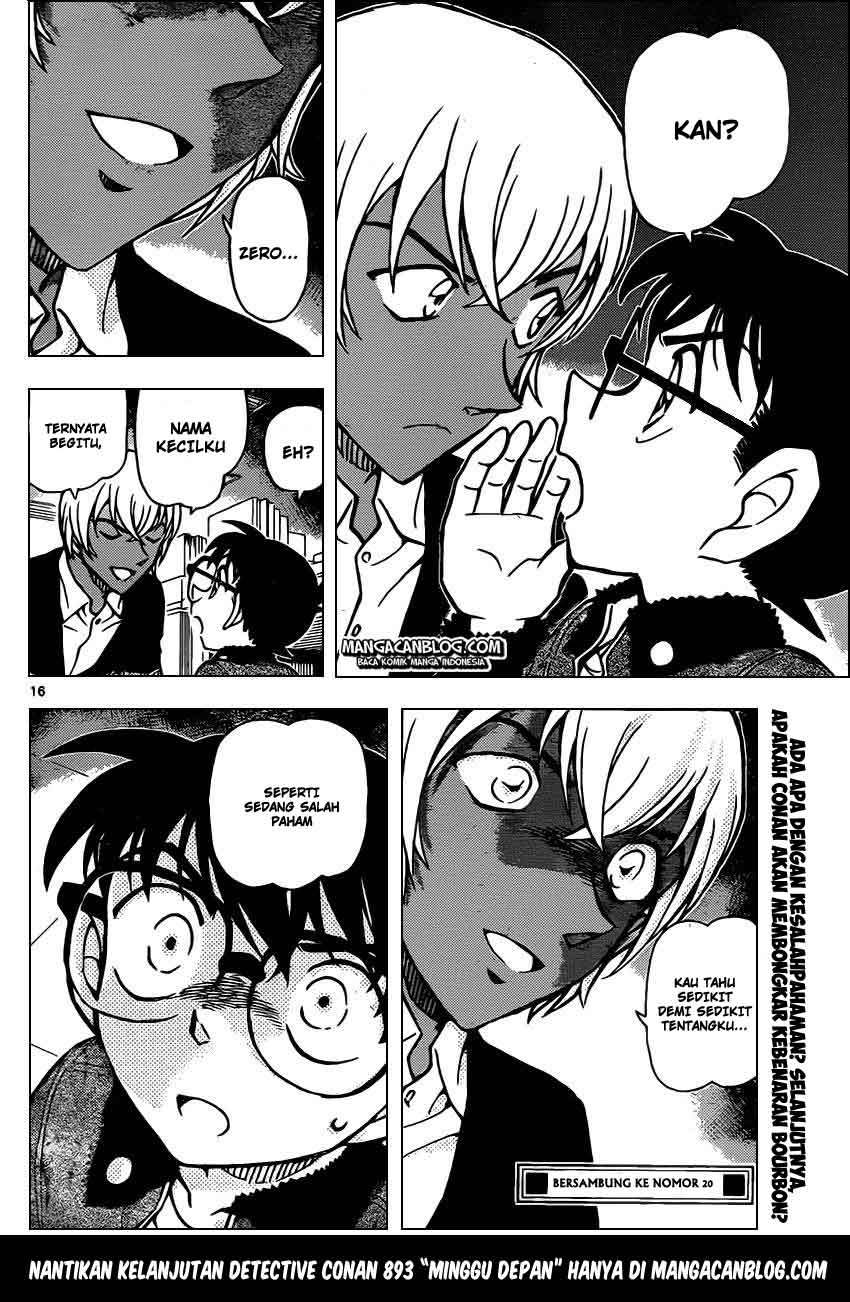 Detective Conan Chap 892 - Next Chap 893