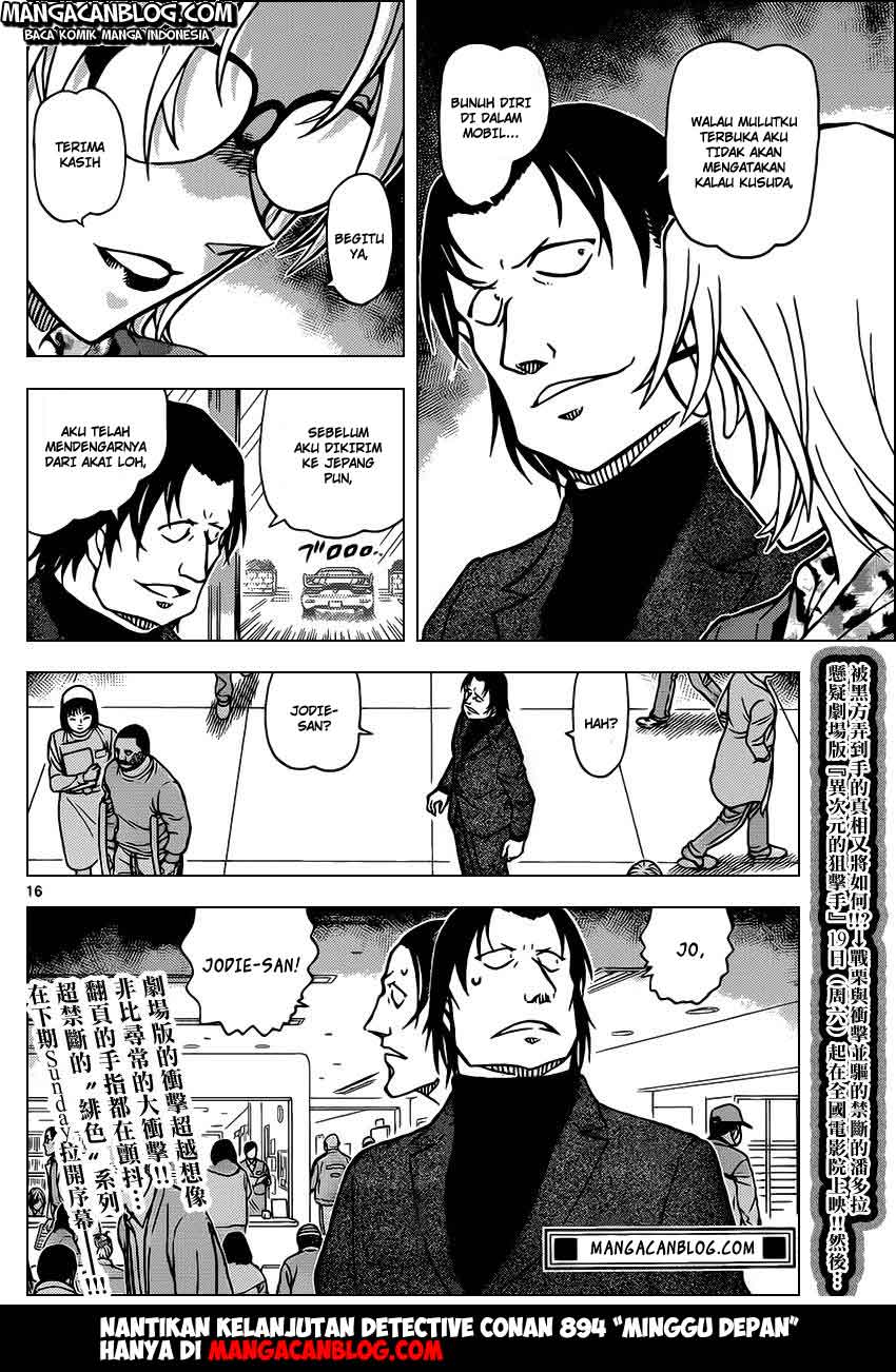 Detective Conan Chap 893 - Next Chap 894