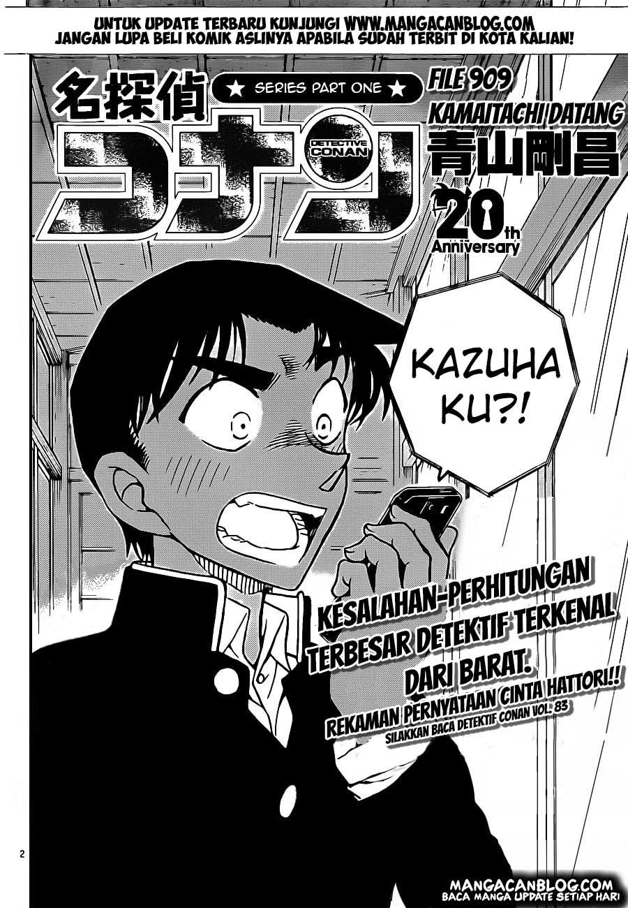 Detective Conan Chap 909 - Next Chap 910