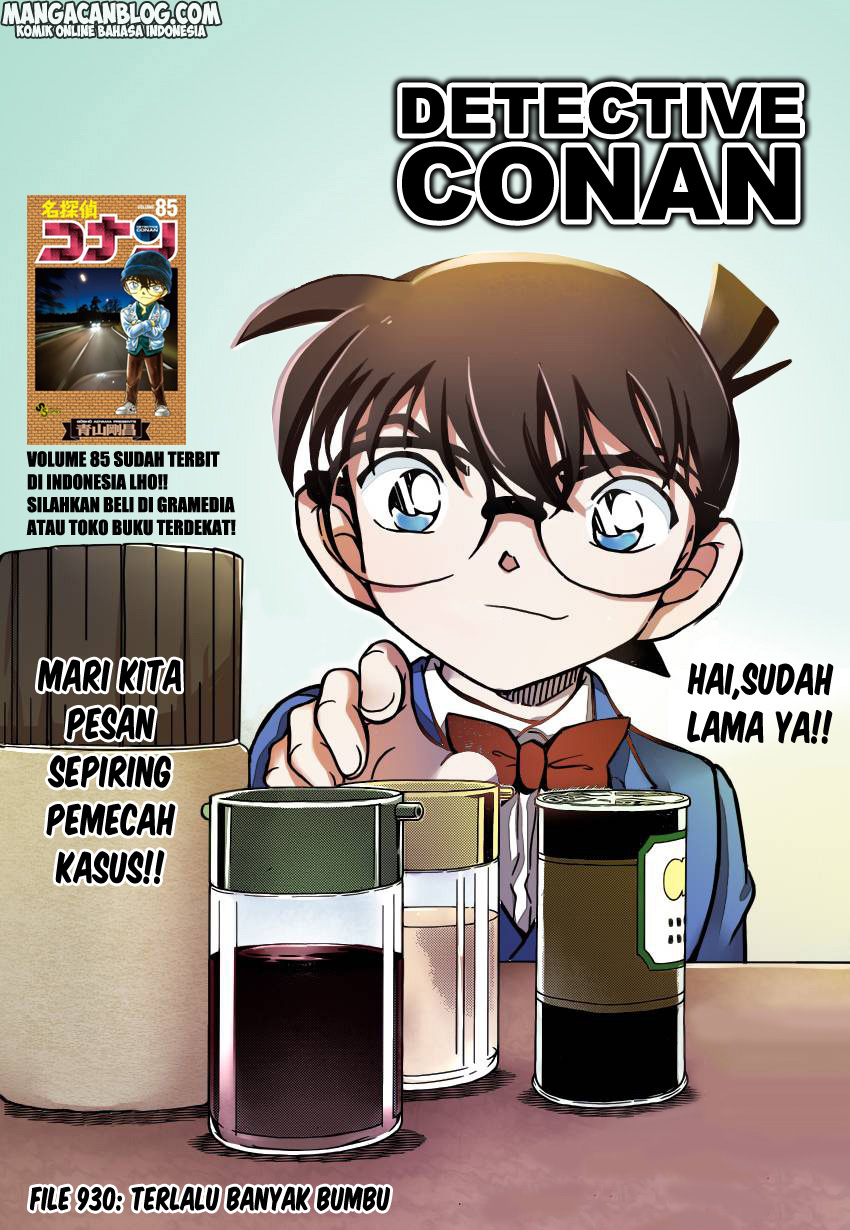 Detective Conan Chap 930 - Next Chap 931