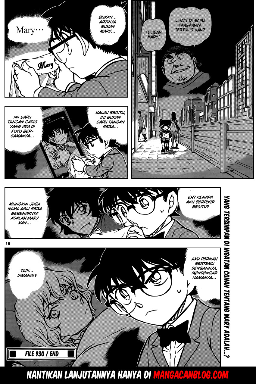 Detective Conan Chap 930 - Next Chap 931