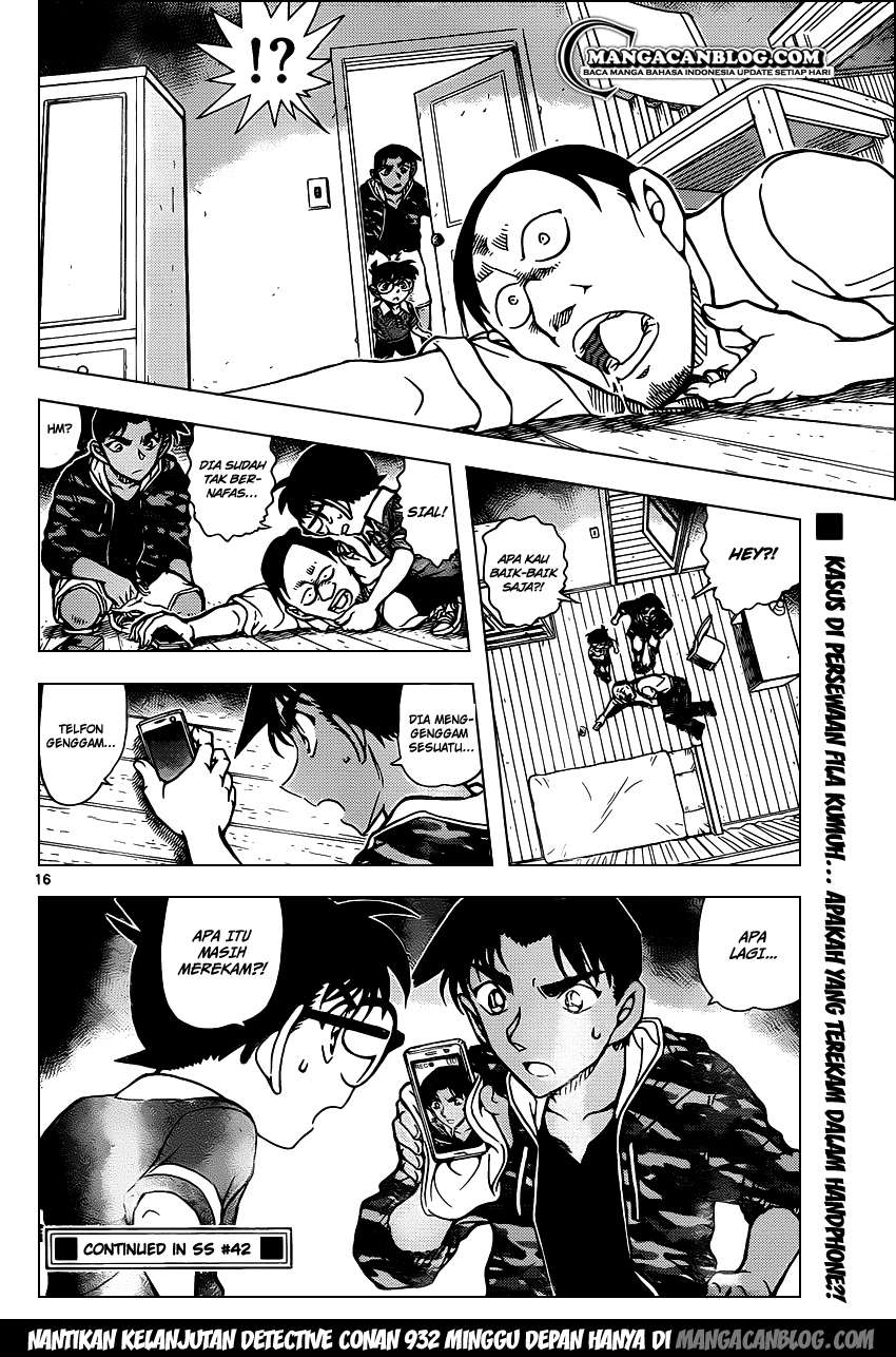 Detective Conan Chap 931 - Next Chap 932