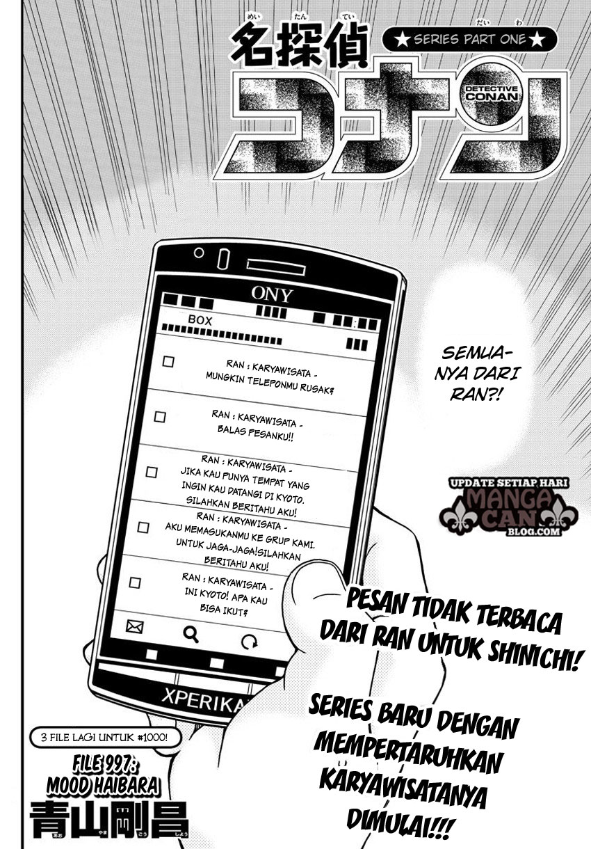 Detective Conan Chap 997 - Next Chap 998