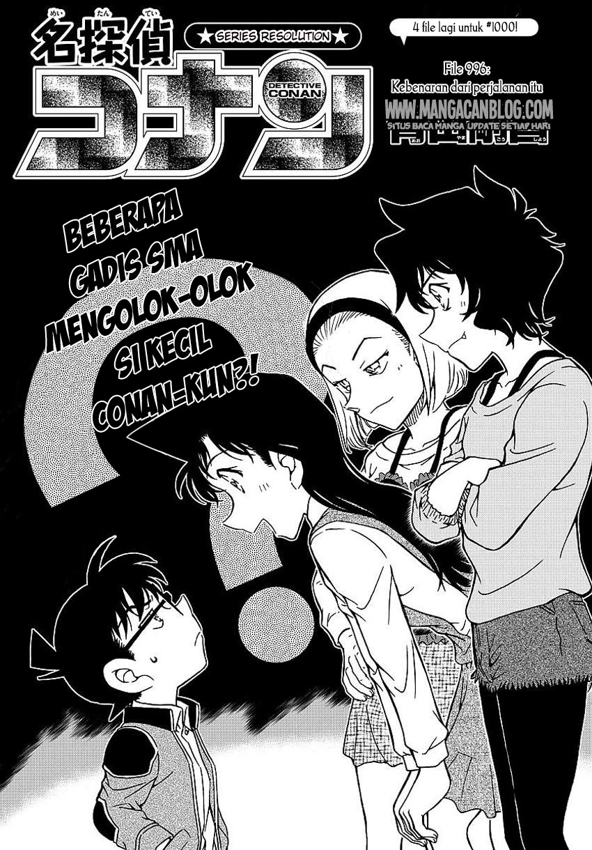 Detective Conan Chap 996 - Next Chap 997