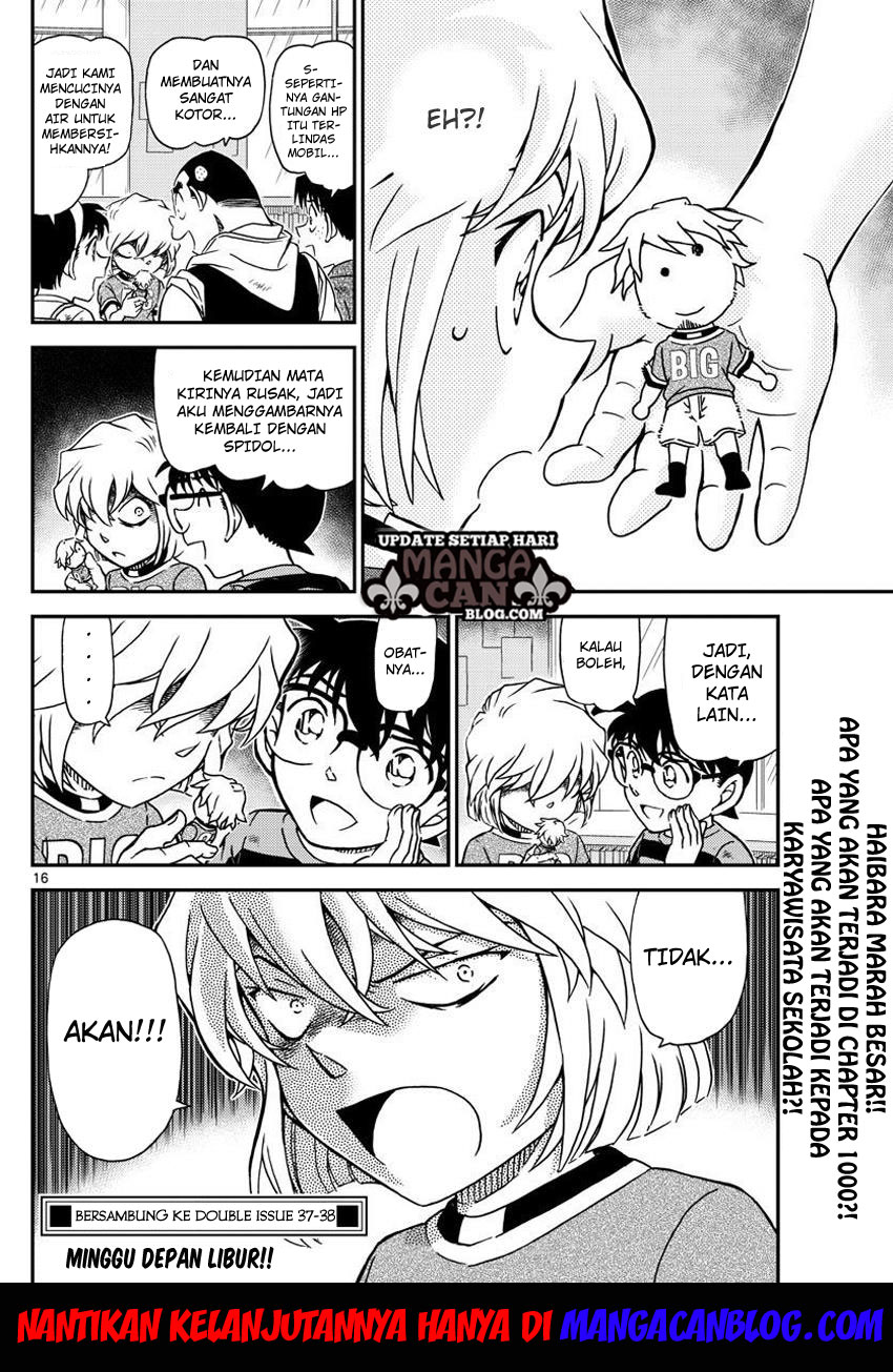 Detective Conan Chap 999 - Next Chap 1000