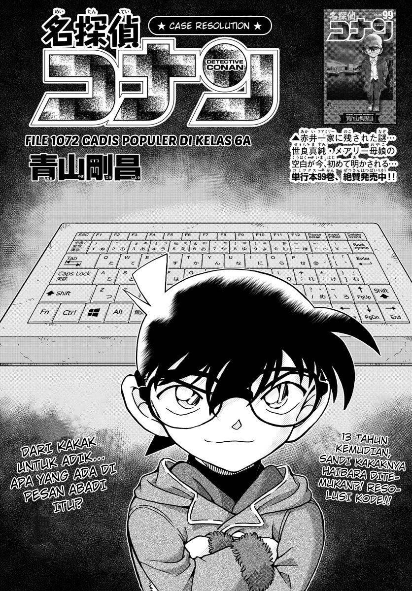 Detective Conan Chap 1072 - Next Chap 1073