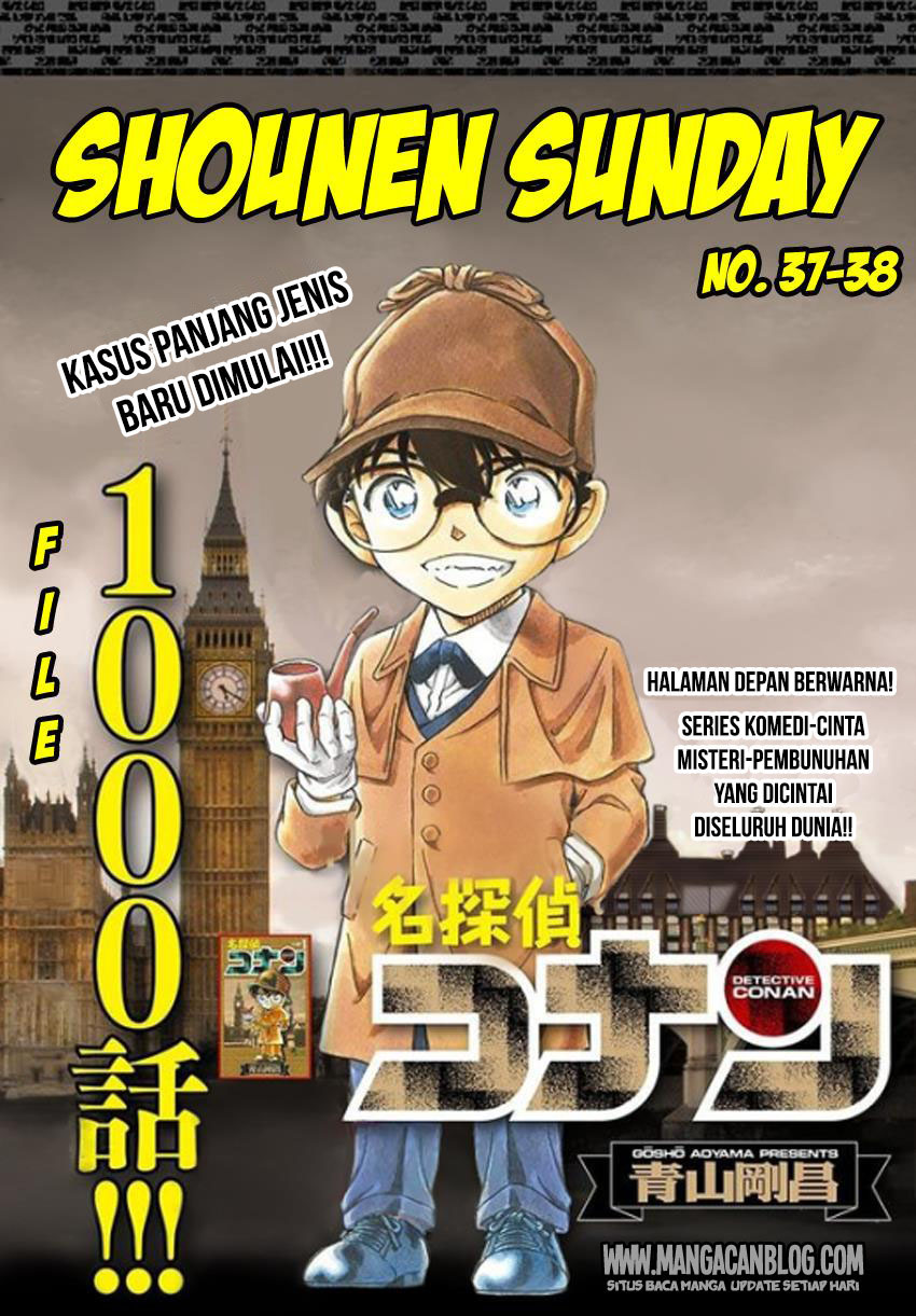 Detective Conan Chap 1000 - Next Chap 1001