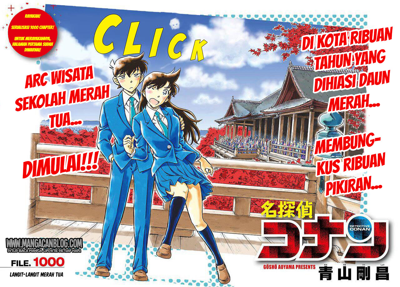 Detective Conan Chap 1000 - Next Chap 1001