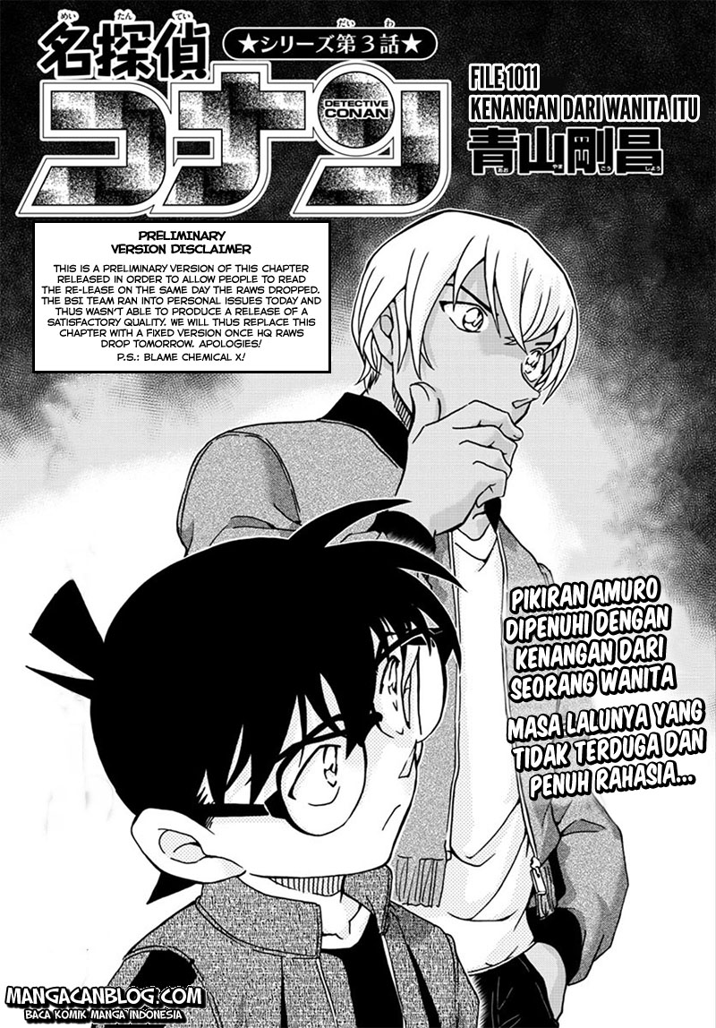 Detective Conan Chap 1011 - Next Chap 1012