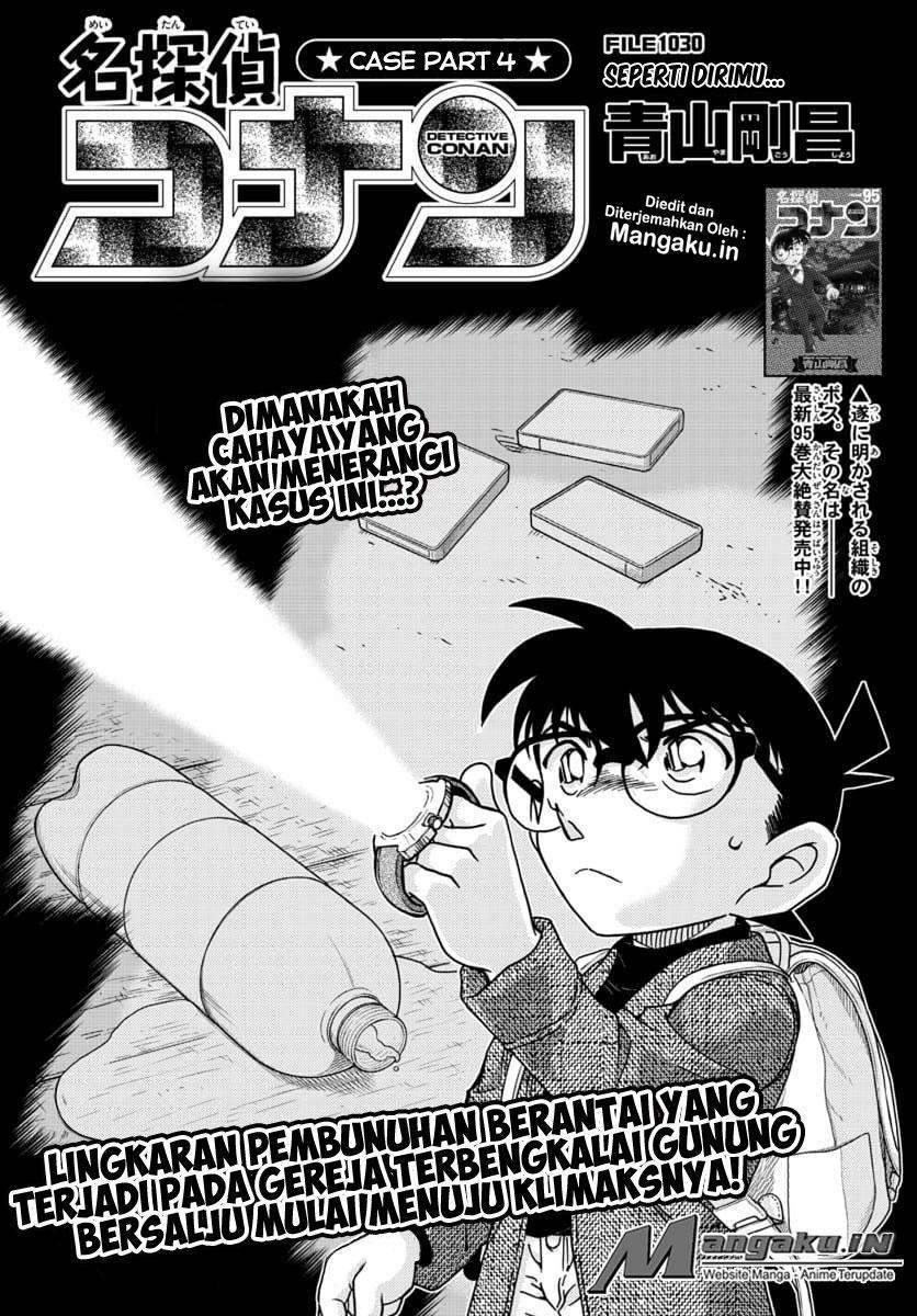 Detective Conan Chap 1030 - Next Chap 1031