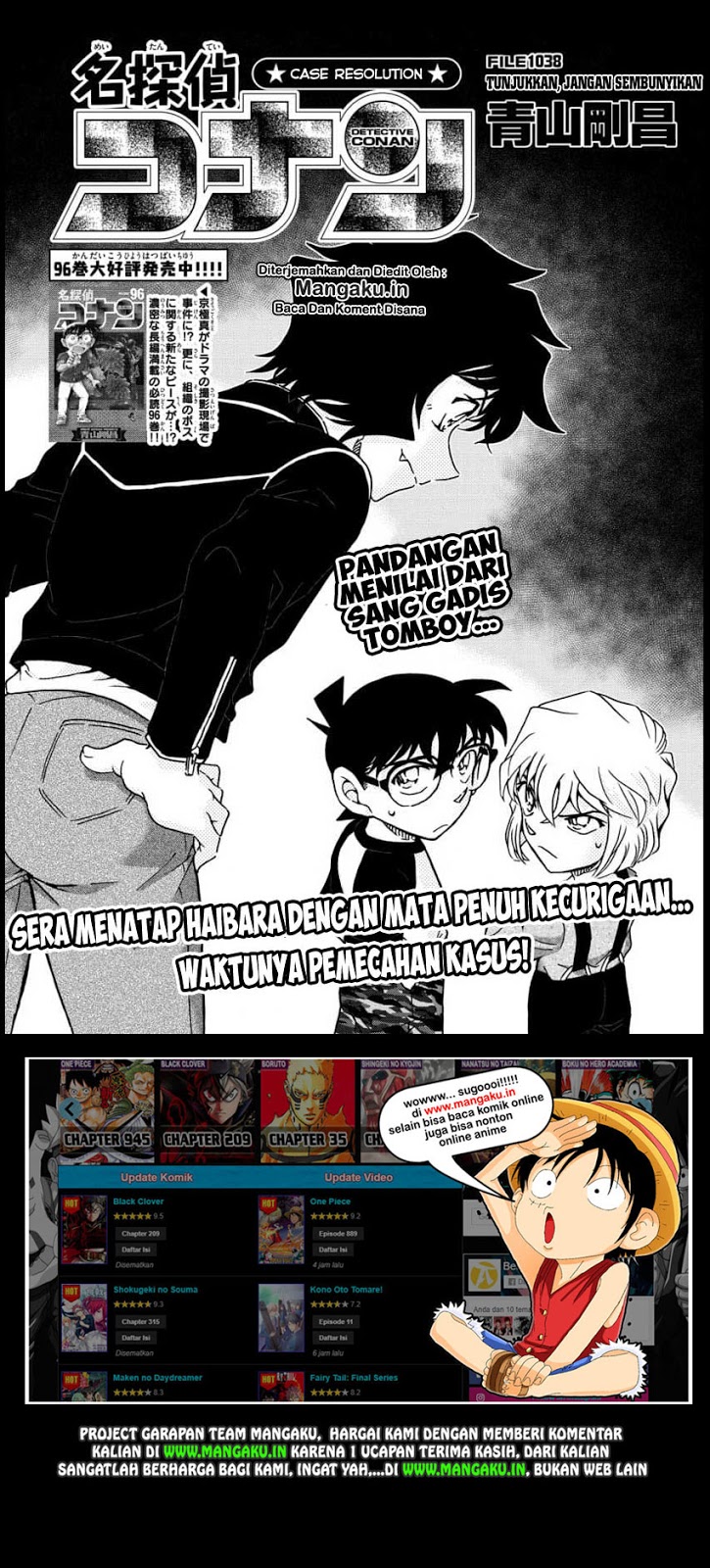 Detective Conan Chap 1038 - Next Chap 1039