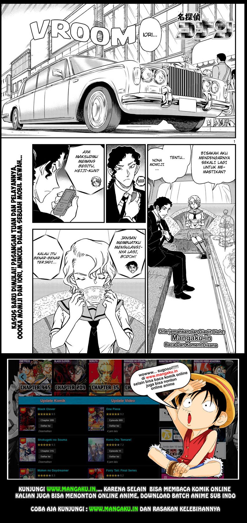Detective Conan Chap 1039 - Next Chap 1040