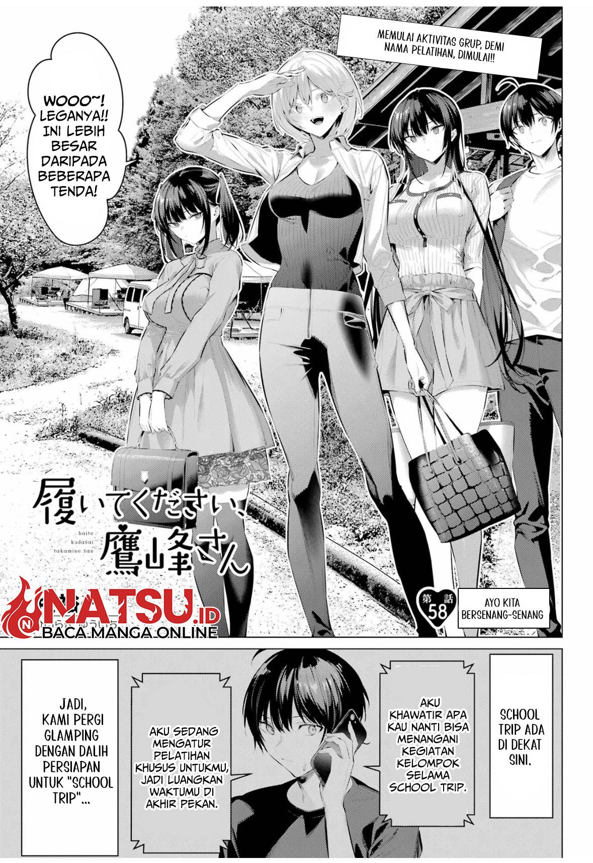 Haite Kudasai, Takamine San Chap 58 - Next Chap 59