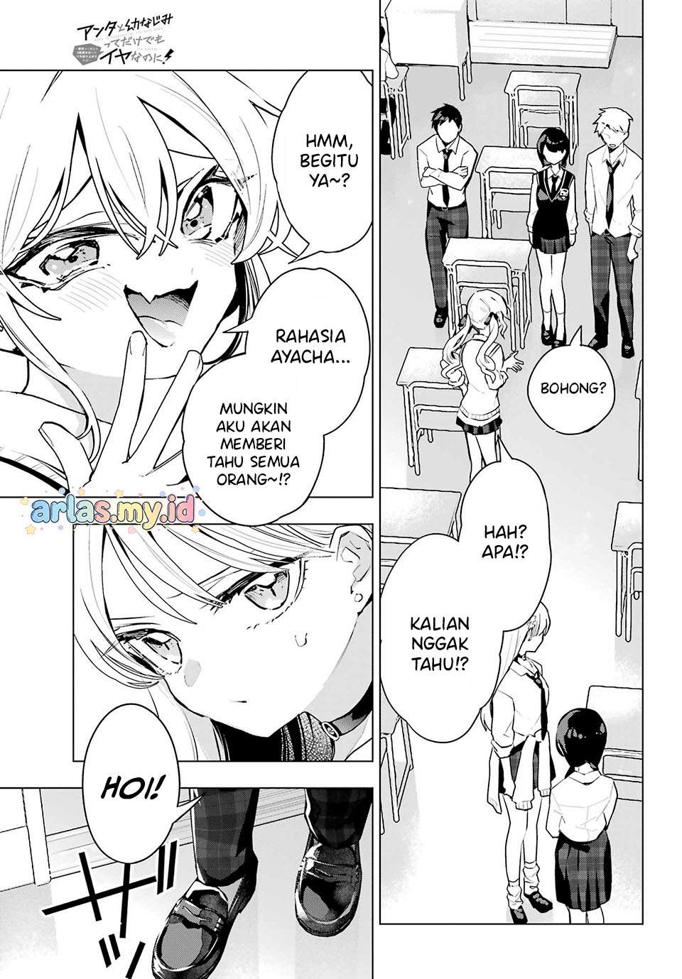 Anta to Osananajimitte dake demo Iyananoni! ~Zekkou kara Hajimaru S-kyuu Bishoujo to no Gakuen Nariagari Seikatsu~ Chap 10 - Next Chap 11