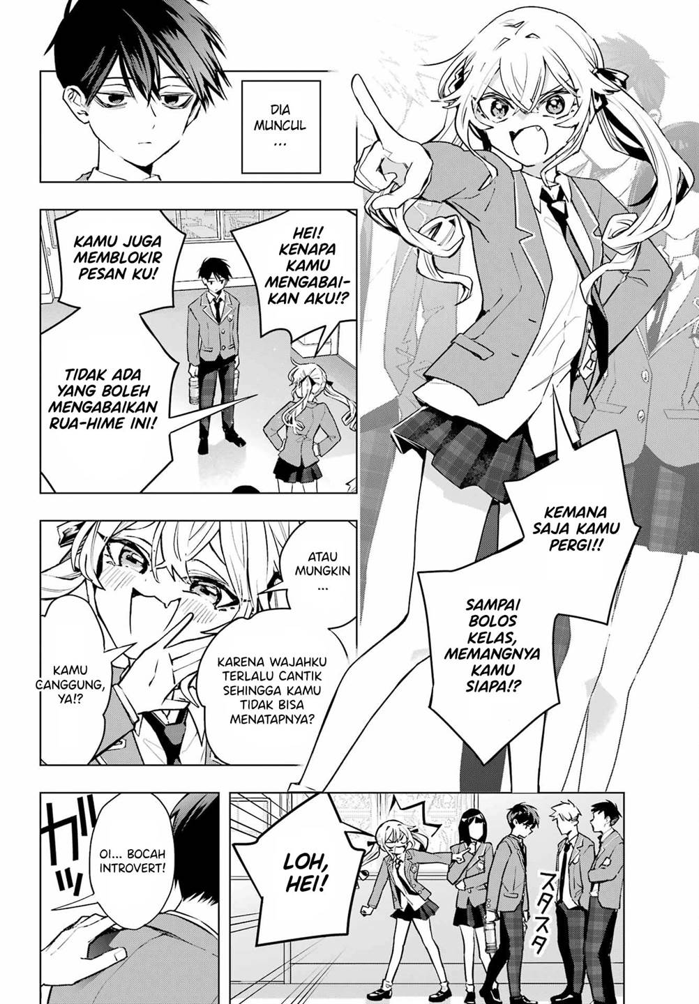 Anta to Osananajimitte dake demo Iyananoni! ~Zekkou kara Hajimaru S-kyuu Bishoujo to no Gakuen Nariagari Seikatsu~ Chap 2 - Next Chap 3