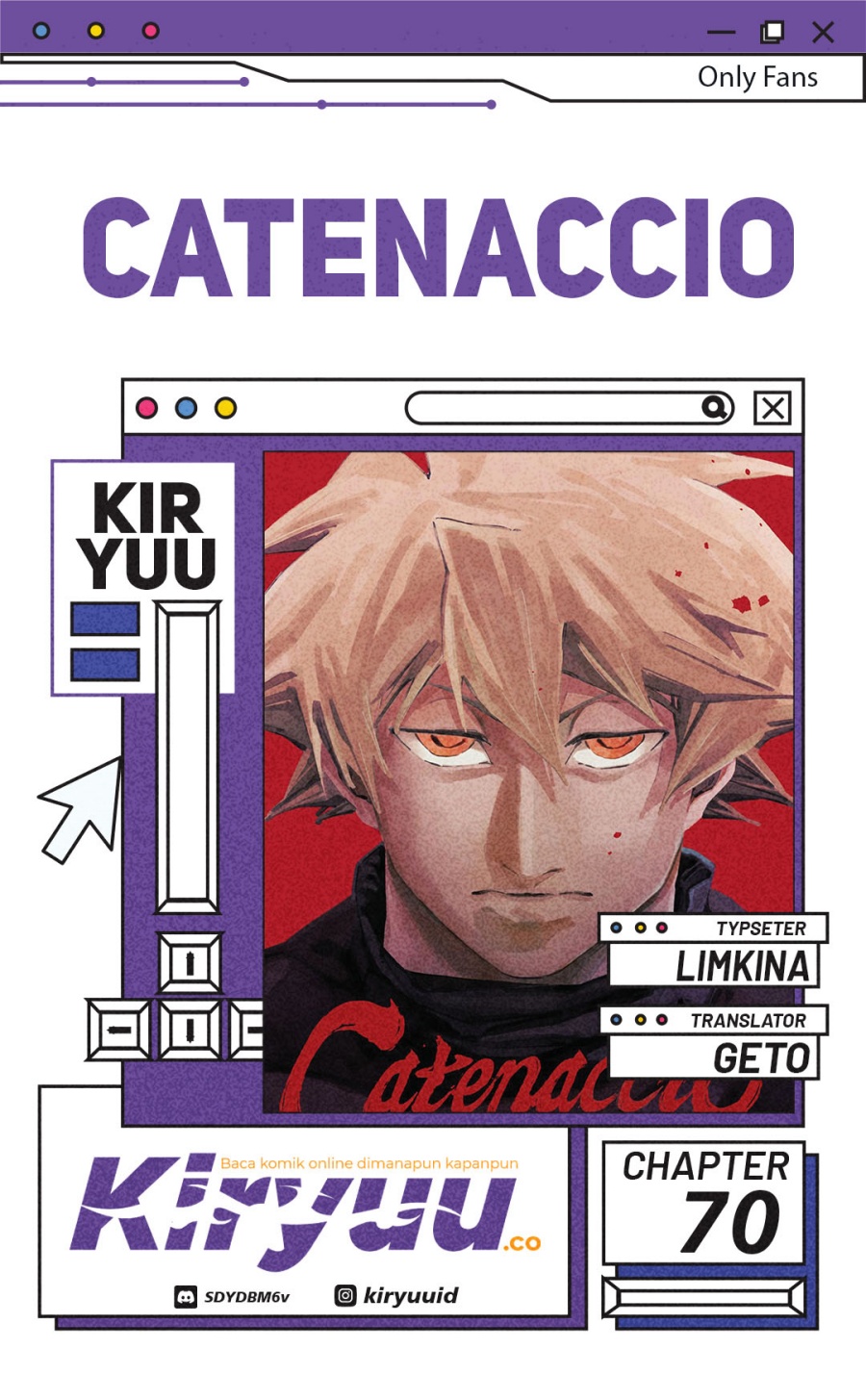 Catenaccio Chap 70 - Next Chap 71