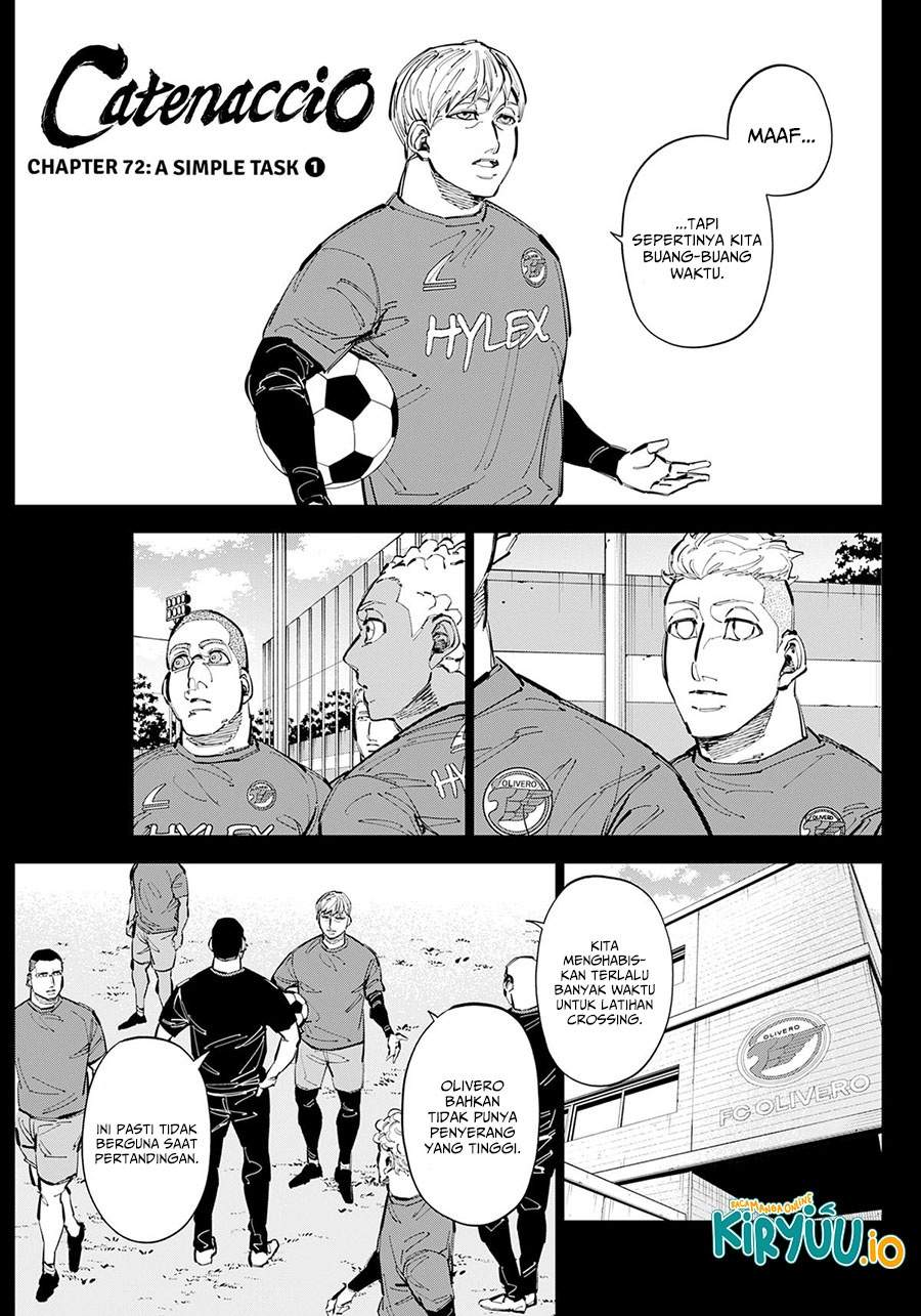 Catenaccio Chap 72 - Next Chap 73