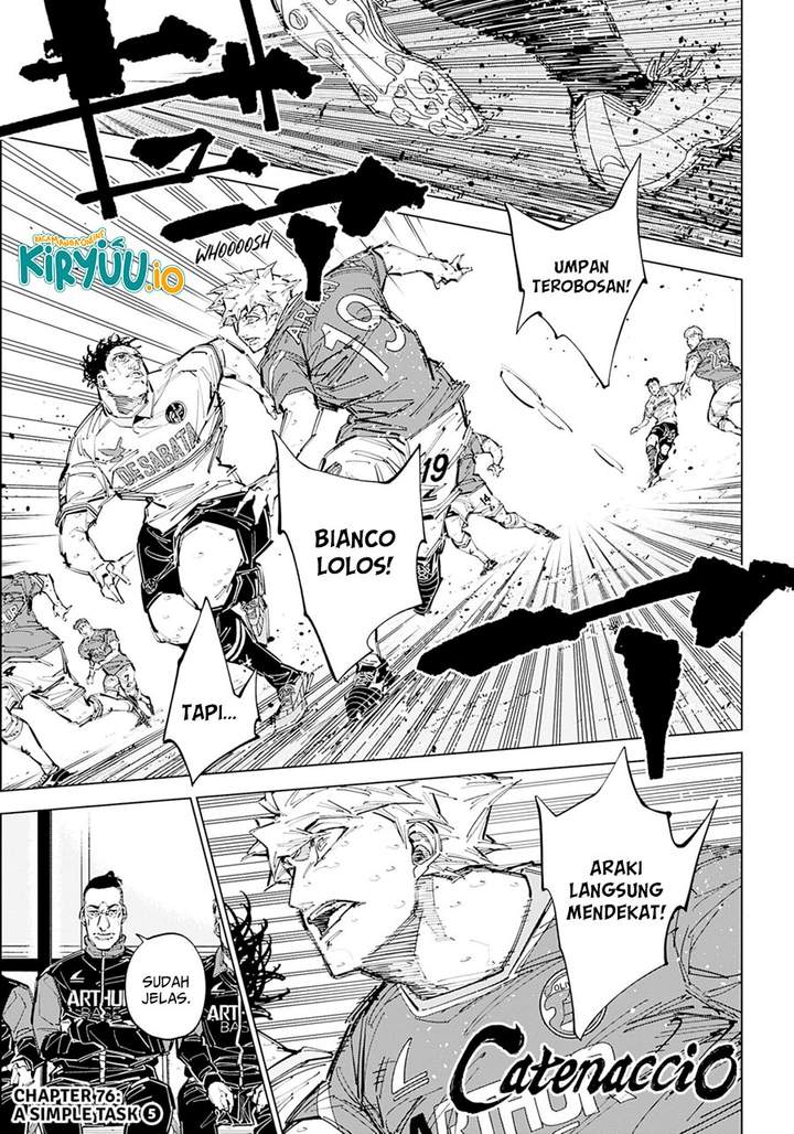 Catenaccio Chap 76 - Next Chap 77